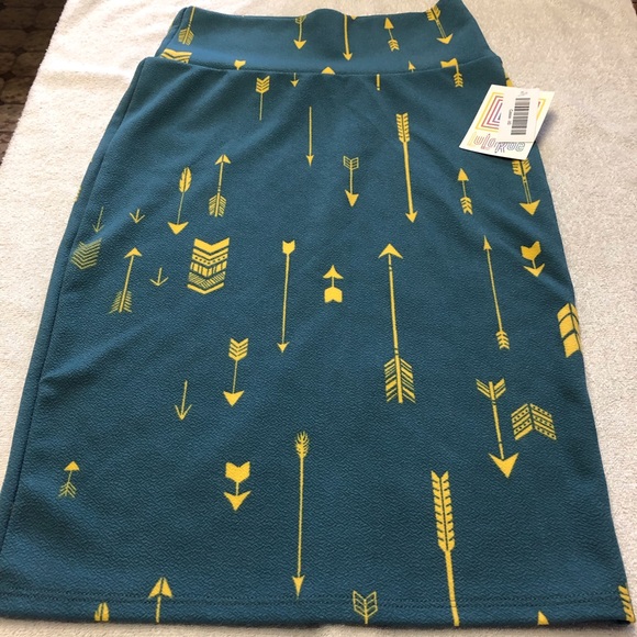 Jupe LuLaRoe Cassie Taille XS – Bleu Uni – Neuve Avec étiquettes – Coupe Crayon